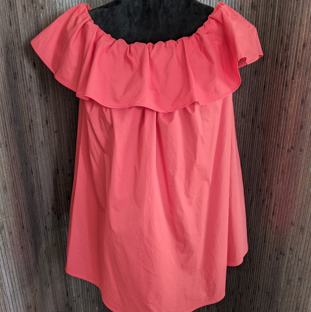 Hatch Maternity Ruffle Sleeveless Top One Size